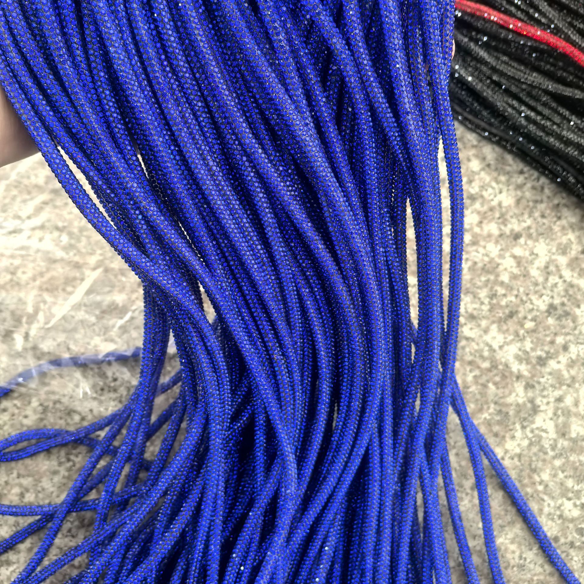 Bleu foncé-6mm