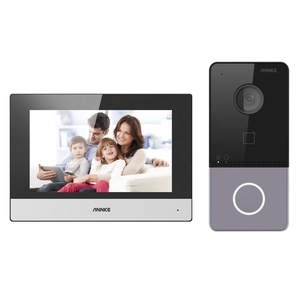 Sistema de intercomunicación de vídeo para puerta, Monitor interior de 7 pulgadas, sistema de Control de acceso para seguridad del hogar