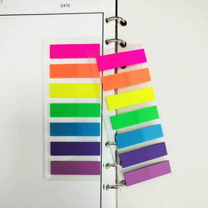 פרמיה 12*44 מ "מ 20 גיליונות של כל צבע 7 צבעי pagemark אינדקס - Product Image 4