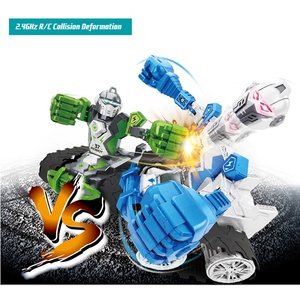 Robot de combate a control remoto de 2,4G, juguete interactivo para fiesta de batalla, robots de combate