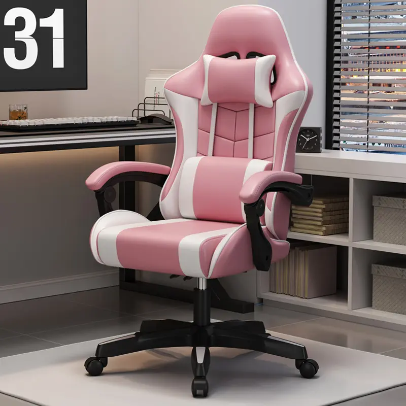 wholesale cheap reclining leather pc gaming chair gas lift silla ergonomic game chair gaming for gaming