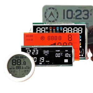Pantalla LCD personalizada de 7 segmentos en módulos de pantalla
