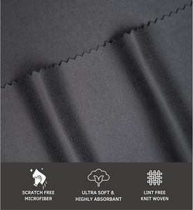 Tùy chỉnh in logo Kính lau vải bán buôn Kính mát ống kính sợi nhỏ Cleaner kính làm sạch vải - Product Image 5