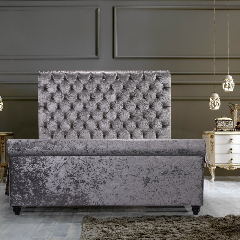 Huizhou single bed frame latest leather bed designs modern  BEDS