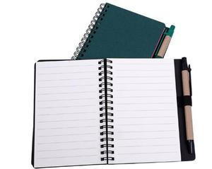 Wholesale Simple Kraft Paper Sticky <strong>Notes</strong> Spiral <strong>Notebook</strong> <strong>with</strong> Pen &amp; <strong>Colored</strong> Tab Set - Product Image 2