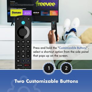 G25N8L for Amazon Alexa Voice <strong>Remote</strong> Pro with <strong>Remote</strong> Finder, TV Controls and Backlit Buttons - Product Image 4