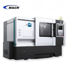 Máquina Herramienta DL20MH DL25MH DL30MH DL32MH DMTG DALIAN, centro de giro CNC de 3 ejes, cama inclinada, torno CNC con eje C - Product Image 1