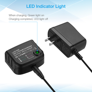 ที่ชาร์จแบตเตอรี่ลิเธียมแบบชาร์จไฟได้สำหรับแบท & เดคเคอร์16V 20V LBXR20 LB20 LBXR20B LBX20แบตเตอรี่ LBX4020 - Product Image 4