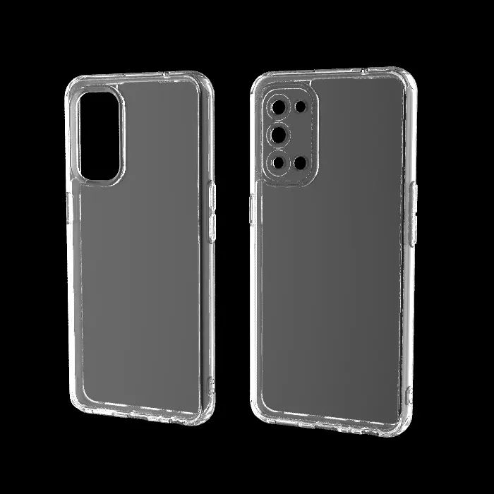 Novo design híbrido transparente e resistente à choque, capa de celular para oppo reno 5, 2021