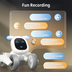 Sıcak satış akıllı konuşan Robot yavru interaktif Program Robot Pet köpek ses kontrolü yavru oyuncaklar