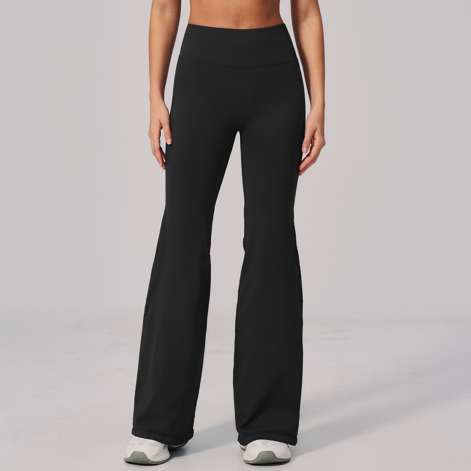 Flared Leggings- Black