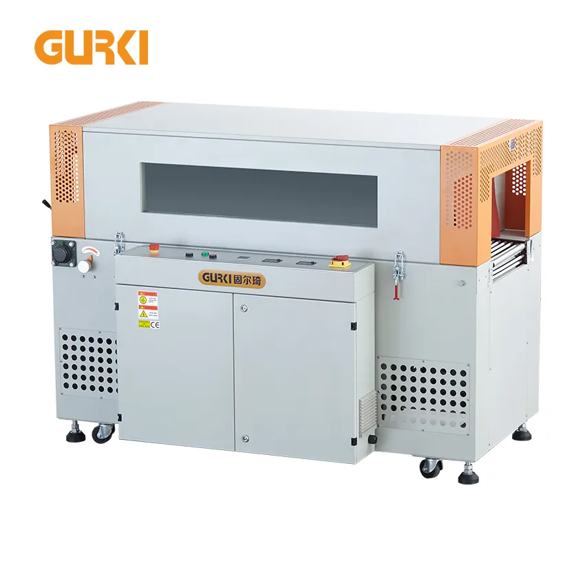 Gurki-máquina de envasado de película retráctil, túnel de calor, resaltar las características de la tendencia, venta directa de fábrica