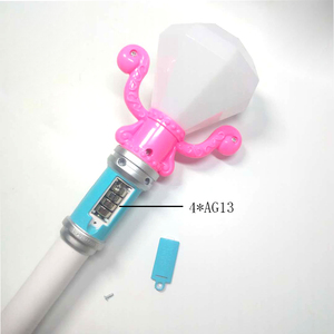 Kpop konser tezahürat işık sopa özel LOGO top şekli akrilik parlayan LED çubuk - Product Image 6