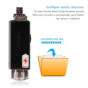 Aomago Custom Mini 16GB USB Flash Drive Super Long Time Recording Voice <strong>Recorder</strong> with AVR Audio Durable Metal Material - Product Image 5