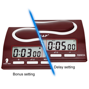 orologio di scacchi digitale contare alla rovescia scheda elettronica - Product Image 6