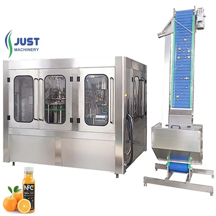 Automatic fruit juice processing equipment/hot drink production line/juice filling machine