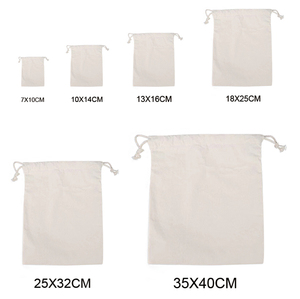 Bolsa de cuerda con dibujo Natural de alta calidad, regalo reutilizable, bolsa de algodón para el cuidado de la piel, bolsa de lona con cordón con logotipo personalizado - Product Image 5