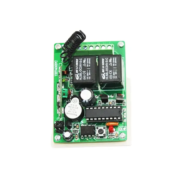 Cheap Price Wholesale 433Mhz/315Mhz Two Channel Receiver Control Door Opener YET402PC