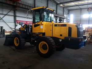 Sinomach 3 tấn sạc với 1.7m3 xô phía trước bánh xe tải 937H - Product Image 5