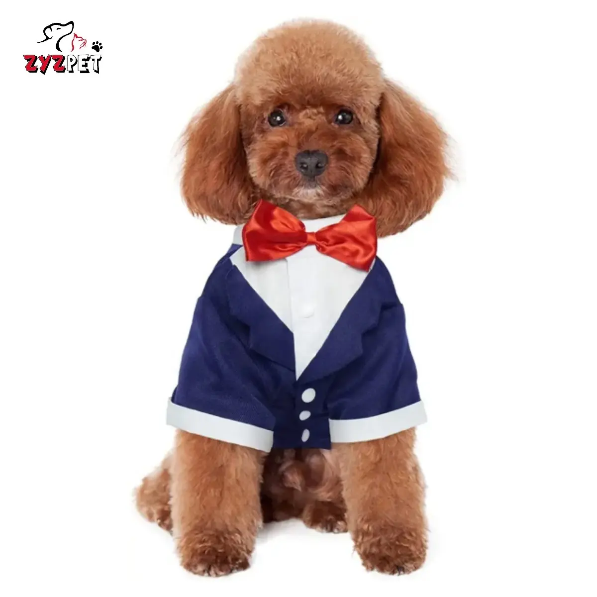 ZYZ PET犬用コスチューム子犬シャツコスプレドレス衣装、犬用アパレルアクセサリー、小型犬用犬服フリース写真小道具