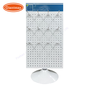 Benutzer definierte rotierende Anzeige Plattenspieler Doppelseitige Desktop-Drehgestell Schlüssel bund Display Rack Elektronisches Zubehör Display Rack - Product Image 1