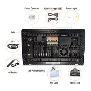 Per Ford transit Tourneo Custom 2012-2017 dispositivo da 9 pollici doppio 2 Din Octa-Core Quad Car Stereo navigazione GPS autoradio android - Product Image 4