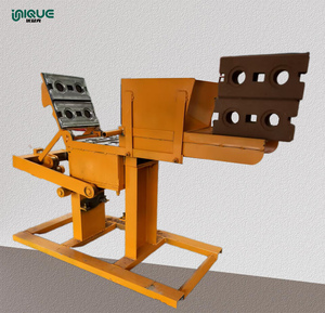 Máquina Manual para hacer ladrillos de arcilla, bloque de tierra comprimido, maquinaria de ladrillo, fabricante de ladrillos de arcilla entrelazada - Product Image 1