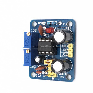 NE555 atım jeneratörü darbe marş görev döngüsü ve frekans ayarlanabilir modülü DIY kiti osilatör kare dalga sinyal jeneratörü - Product Image 4