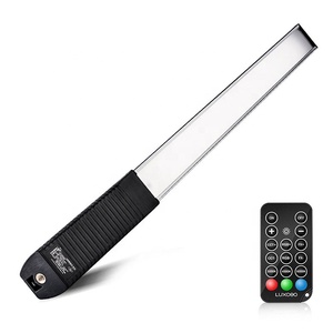 Luxceo şarj edilebilir Rgb kablosuz renk el ışık dim LED değnek ile fotoğraf ışığı fotoğrafçı için - Product Image 2