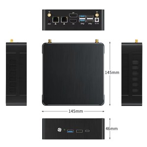 Kleiner Computer Host Computer WLAN Intel I5 12450H 12650H 12900H 13700H 13900H Mini-PC für Monitor tragbaren Desktop-Computer - Product Image 6