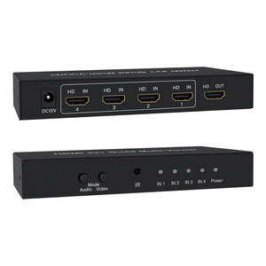 1080P 4X1 HDMI多查看器4进1出HDMI无缝四路多查看器开关，带红外遥控器 - Product Image 2