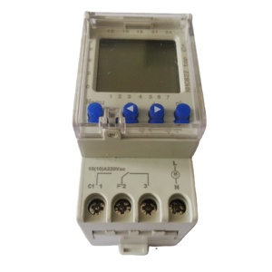 Kontron SUL810 Mini Industrial Digital Timer 16A Programmier barer Zeit schalter mit LCD-Anzeige 220V max. Spannung - Product Image 4