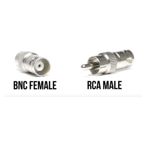 用于CCTV监控摄像机的BNC母插孔到RCA公插头适配器直连接器 - Product Image 4
