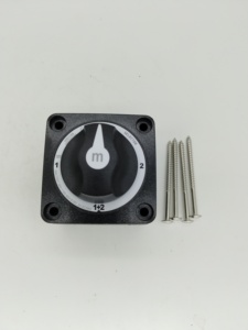 New HM 6010200 32V 300A Đen ROTARY mạch kép 2 vị trí Pin ngắt kết nối chuyển đổi cho xe RV Thuyền biển - Product Image 3
