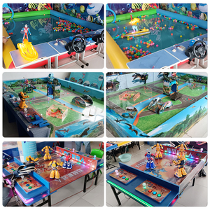 Yeni varış rekabetçi oyunlar mini Robot mücadele makinesi iki çocuk Arcade ürünleri sikke işletilen - Product Image 5