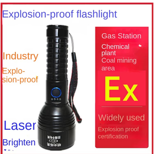 Siêu sáng Led USB chống cháy nổ Đèn pin xách tay nhôm cho nhà máy ngoài trời kiểm tra cháy khẩn cấp sử dụng chứng nhận - Product Image 2