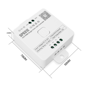 SP631E สมาร์ท LED ฟันสีฟ้าคอนโทรลเลอร์เพลง DC 5V 12V 24V สี Strip Light PWM LED Controller - Product Image 6