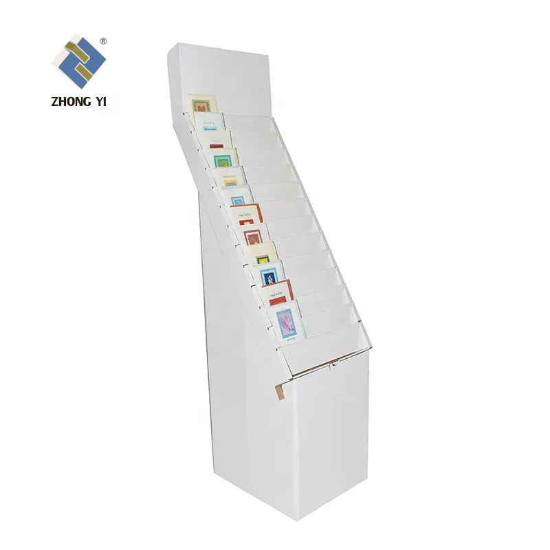 Expositor de piso organizado personalizado fsdu pdq, prateleira com tela lcd para brinquedos infantis, mapa do livro