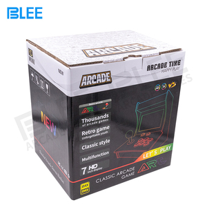 Nuevo Mini 7 pulgadas acrílico LCD Retro Arcade consola portátil máquina de juego de 1233 en 1 con 3D juegos caja Joystick manejar - Product Image 6