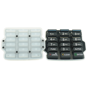 Reemplazo de botón de silicona para teclado PAX D210, piezas de terminal de pago, impresora, teclados Android para máquina POS - Product Image 1