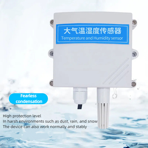 Transmisor de temperatura y humedad montado en la pared IP67 0-10V 4-20mA RS485 Sensor Monitor para invernadero PC Sensores ambientales - Product Image 2