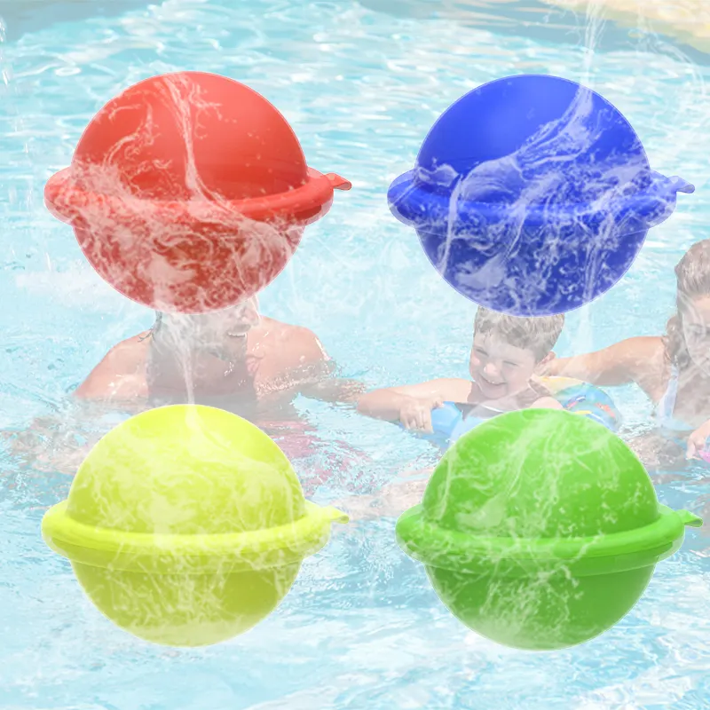 Venda quente BPA Livre Silicone Luta Bolas Bomba De Água Quick Fill Reutilizáveis Balões De Água Para Piscina De Verão