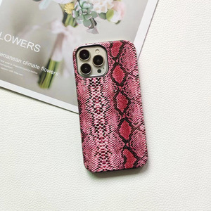 Lumei เคสโทรศัพท์หนัง PU ลายงูหลามหรูหรา, ฝาครอบมือถือสำหรับ iPhone 16 15 PRO MAX - Product Image 6