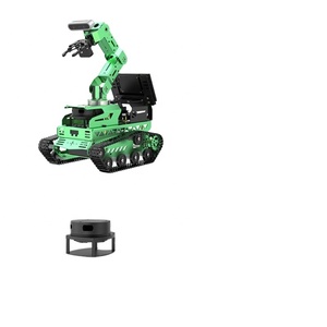 JetMax AI Learning Kit Robot, riconoscimento visivo programmabile, modulo AI 4G B01, telaio Ackermann, Raspber - Product Image 1
