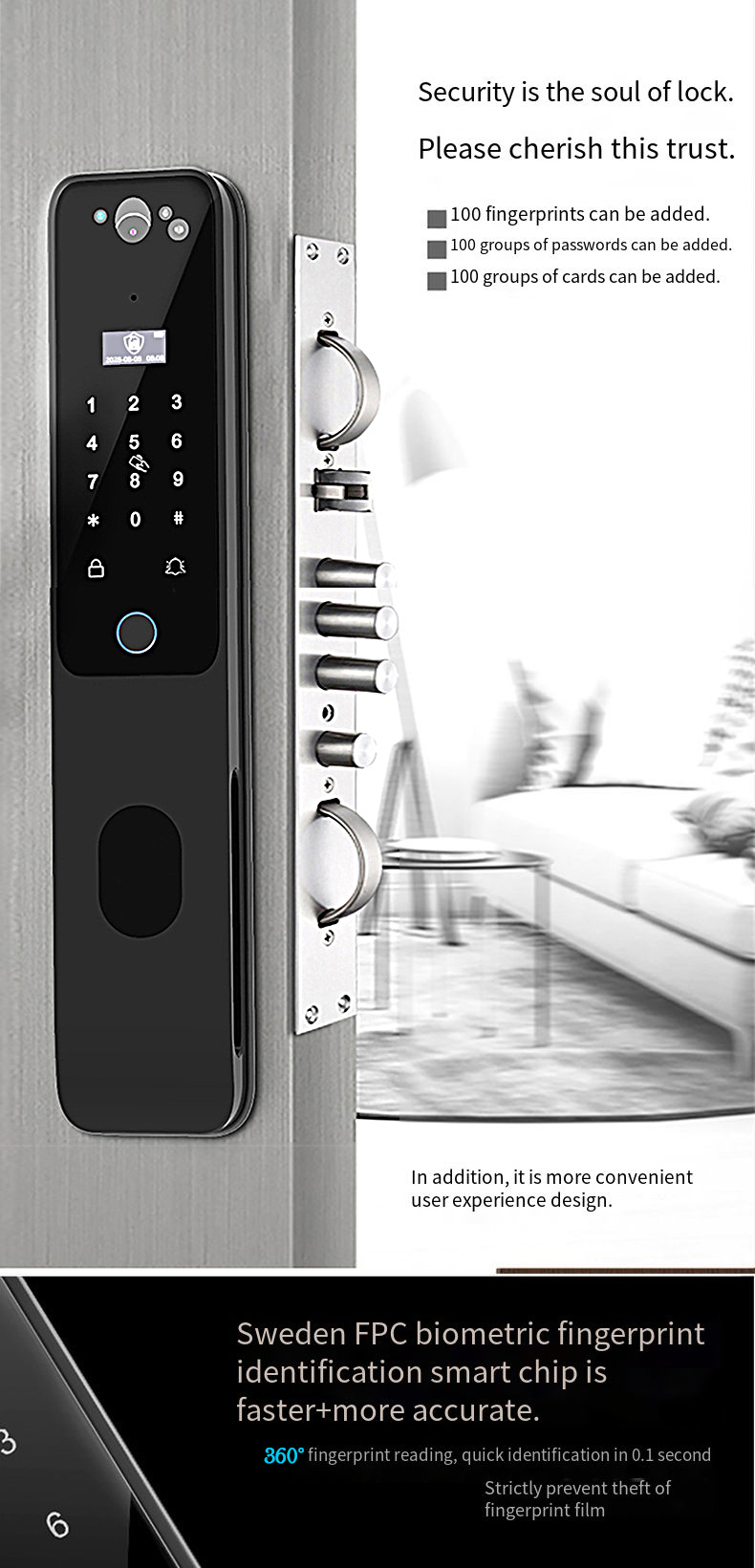 smart system home automation all system electronic door lock smart digital door lock door lock