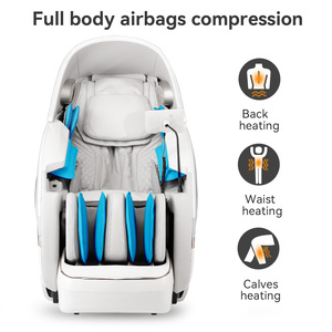 Großhandel Luxus Körperpflege Elektro Ganzkörper 4D Schwerelosigkeit Feste Walze Günstige Beste <span class=keywords><strong>Massage</strong></span> stuhl Preis für Ganzkörper - Product Image 4