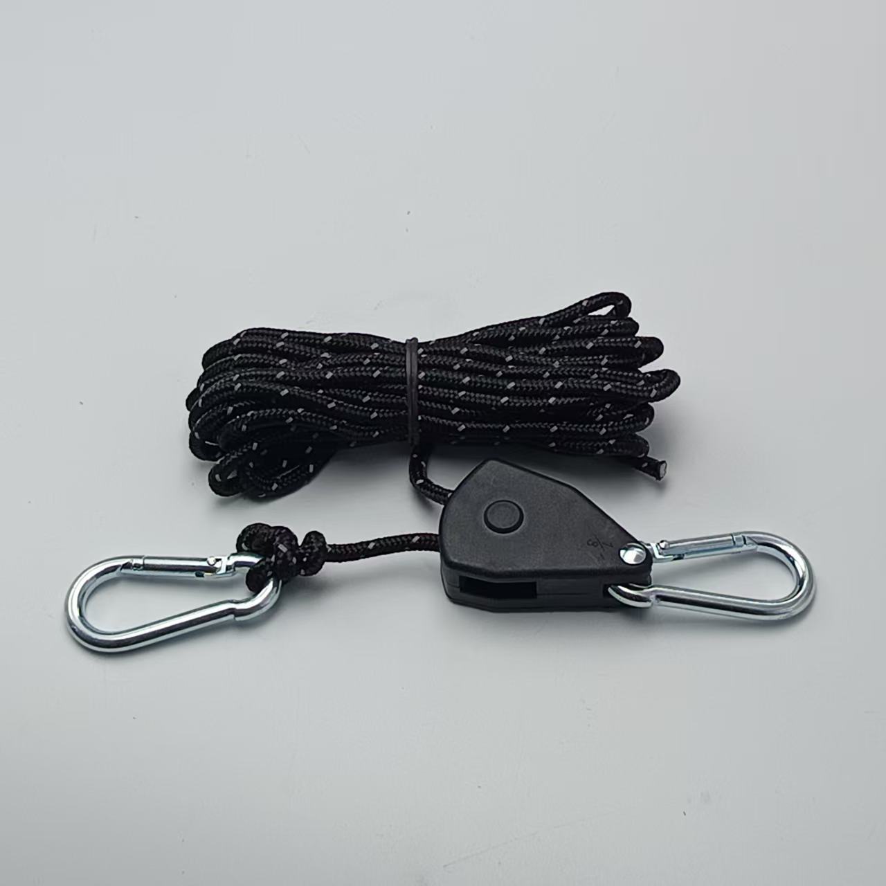 Système de poulie noir réfléchissant