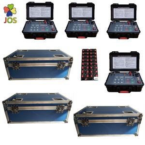 3200 Cue Musik programmierung Feuerwerk Feuer System mit 4 Stück Haupt maschine hinzufügen 100 Stück 32 Queue Empfänger Box - Product Image 2