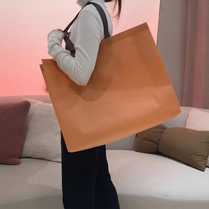 定制logo无纺布超大购物袋加厚服装家纺袋大容量放大手袋