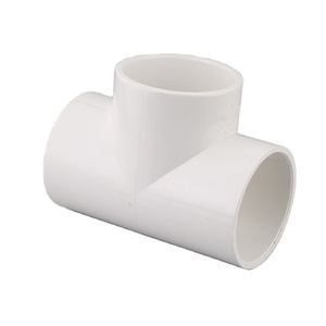 1/<strong>2</strong>&quot;-4&quot; Environment Friendly Durable and Easy to Install 1/<strong>2</strong> to 4 Inch Full Size ASTM SCH40 PVC Tee Three <strong>Way</strong> - Product Image 1